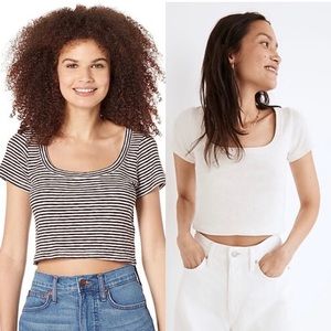Madewell cropped tees bundle